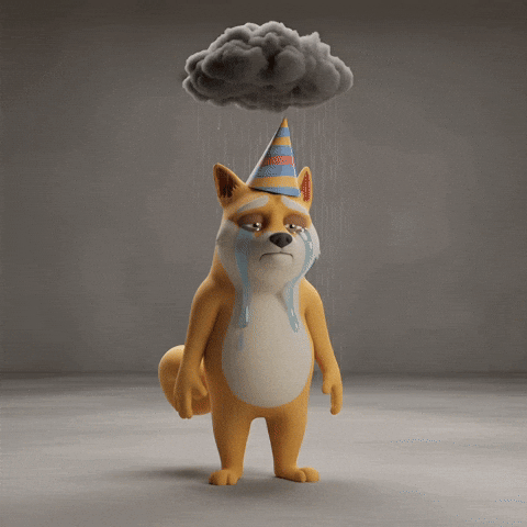 Sad Shiba Inu GIF by Doge Pound