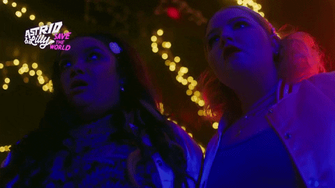 Hold Up Wow GIF by Astrid and Lilly Save The World