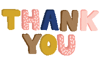 Thanks Thank You Sticker