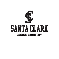Scu Cross Country Sticker by Santa Clara Broncos