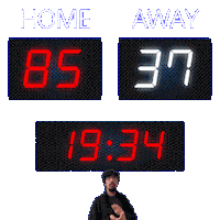 37 Away Sticker
