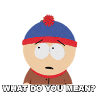 Stan Marsh What Sticker by South Park