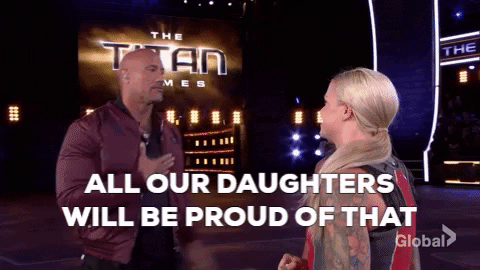 proud the rock GIF by globaltv