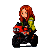 Motorcycle Kiss Sticker by The Low Keys