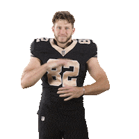 Football Sport Sticker by New Orleans Saints