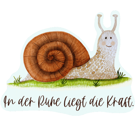 Schnecke Sticker