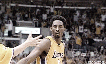 High Five Los Angeles Lakers GIF