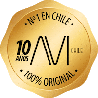 AVIchile sello avi capilar brasilcacau Sticker