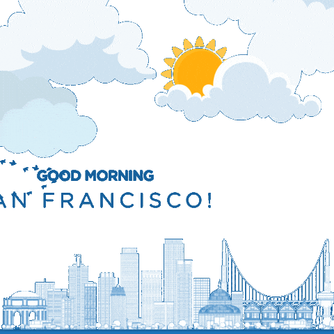 Good Morning Sun Sticker by homesbymatt