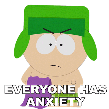 Kyle Broflovski Anxiety Sticker by South Park