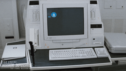 Old Computer Mi8 GIF by Mission: Impossible