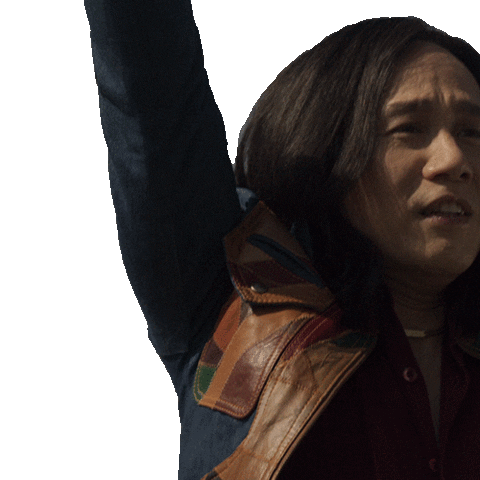 Bd Wong Wally Sticker by Awkwafina is Nora from Queens