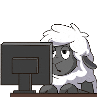 Tired Work Sticker by The Sad Times