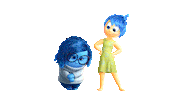 Sad Inside Out Sticker by Disney Pixar