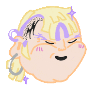happy_cata sparkle uwu lavender happycata Sticker