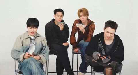 Kim Mingyu Yes GIF