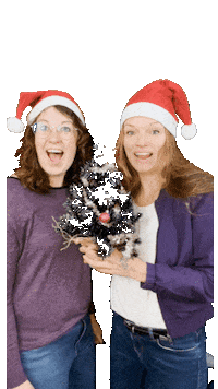 morethanriding kerst kerstboom morethanriding hysterisch Sticker