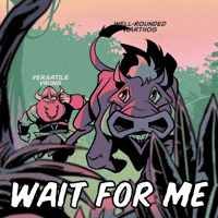 Hold Up Running GIF by VeeFriends