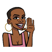 Happy Tiffany Haddish Sticker by The Unbearable Weight of Massive Talent