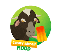 CanaryIslandsTourism summer ice cream goat icecream Sticker