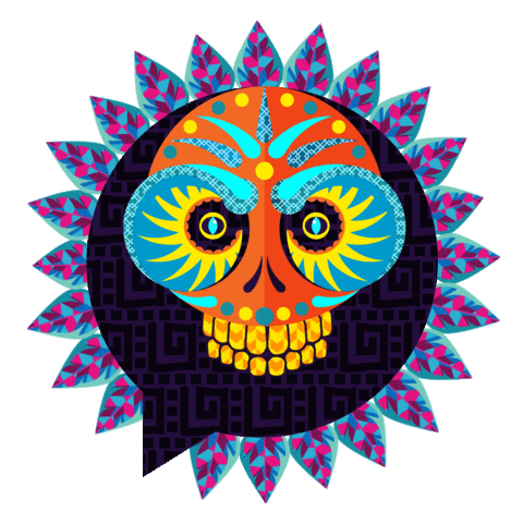 sugarskull bloggies18 Sticker by The Blog Awards Ireland