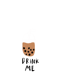 Bubble Tea Drinks Sticker