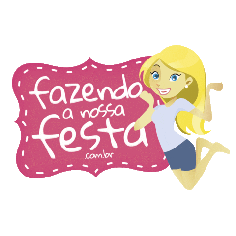 Sticker by Fazendo a Nossa Festa