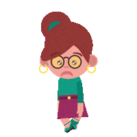 Sad Girl Sticker by MKT Marketing Digital