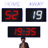 19 Away Sticker