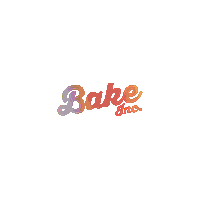 logo cake Sticker by BAKE Inc.