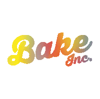 logo cake Sticker by BAKE Inc.