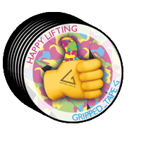 Weightlifting Grpd Sticker by Gripped_Tape