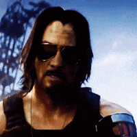 Mbss nick cyberpunk keanu reeves cage GIF