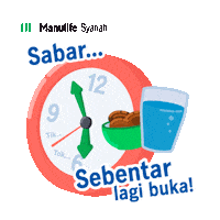 ManulifeIndonesia ramadan buka puasa manulife syariah Sticker
