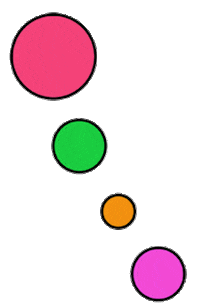 Rainbow Circle Sticker by afhongkong