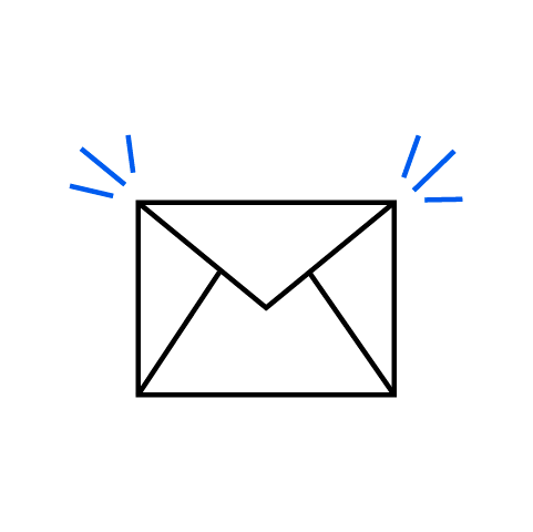 viciaestudio giphyupload mail email mensaje Sticker