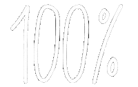 One Hundred Percent Sticker