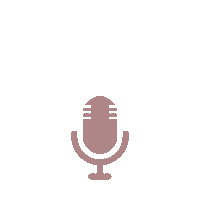 ByMissPluis pink podcast microphone noise Sticker