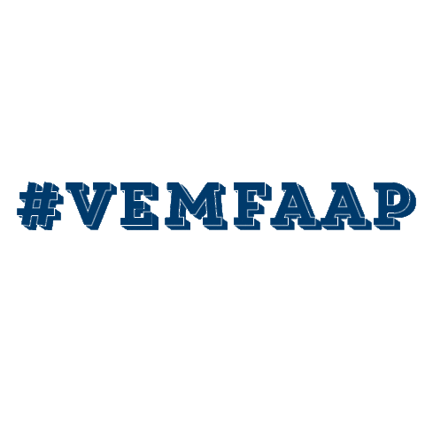 FAAP giphyupload faap vestibular faap vem faap Sticker
