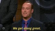 we get along great matt iseman GIF by The New Celebrity Apprentice