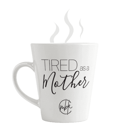 Tired But First Coffee Sticker by ShopCravings