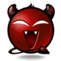 Devil 2000S Sticker