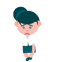 Sad Girl Sticker by MKT Marketing Digital