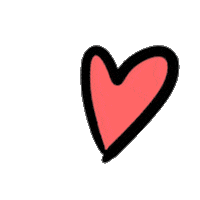 Heart Sticker by Konjak Paris