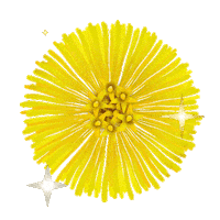 Coentron flower spring sunny yellow flower Sticker