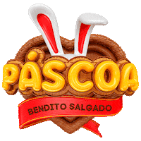 Chocolate Feliz Pascoa Sticker by Bendito Salgado