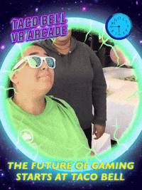 vrarcade GIF by Taco Bell VR Arcade