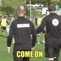 HebburnTown football celebrate goal come on GIF