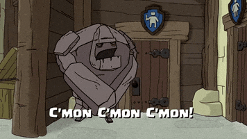 Bathroom Golem GIF by Clasharama