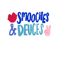 Peace Kiss Sticker